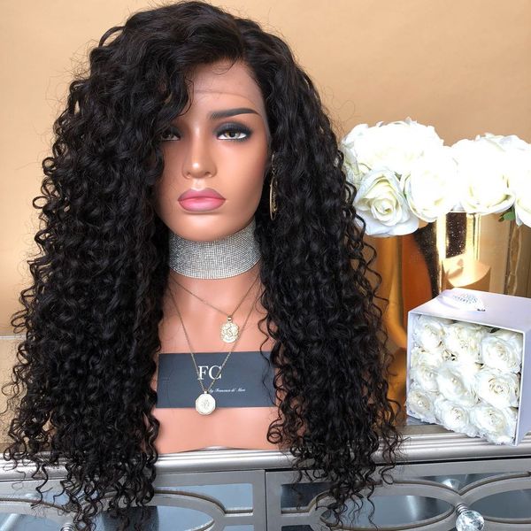 high-quality fashionable women's wigs african small curls afro black wig front laced ladies long curly hair hood wigs
high-quality fashionable women's wigs african small curls afro black wig front laced ladies long curly hair hood wigs