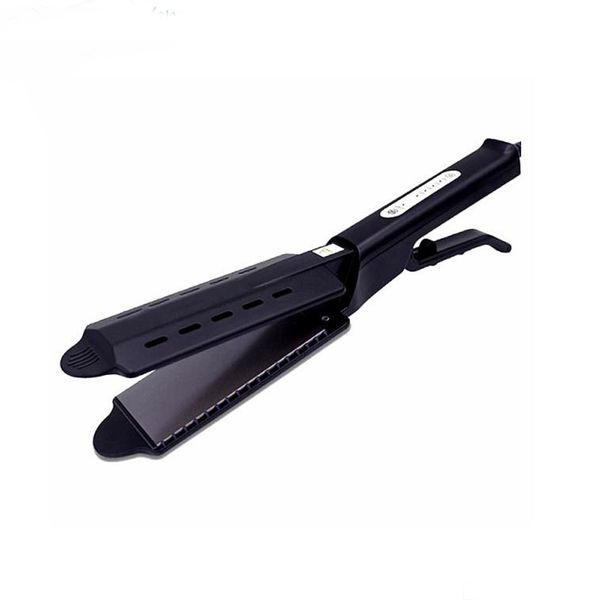 hair straightener four-gear temperature adjustment ceramic tourmaline ionic flat iron hair straightener for women widen panel, Black
hair straightener four-gear temperature adjustment ceramic tourmaline ionic flat iron hair straightener for women widen panel, Black