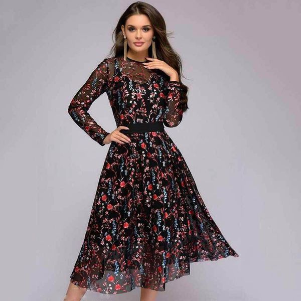 casual dresses 2021 summer women flower print o-neck full sleeve knee-length female dress plus size femme robe, Black;gray
casual dresses 2021 summer women flower print o-neck full sleeve knee-length female dress plus size femme robe, Black;gray