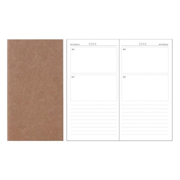 21x 11cm Portable Handwriting Exercise Notebook Travel Gifts Journal Practical Notepad Daily Memo Paper School Supplies Drawing