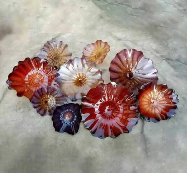 murano glass decorative plates antique abstract glass wall arts colored hand blown glass wall art hanging plates for wall decoration
murano glass decorative plates antique abstract glass wall arts colored hand blown glass wall art hanging plates for wall decoration