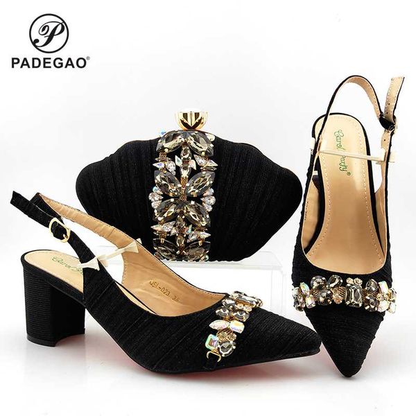 square heels new arrivals 2020 summer specials italian women shoes and bag set african lady shoes matching bag, Black
square heels new arrivals 2020 summer specials italian women shoes and bag set african lady shoes matching bag, Black