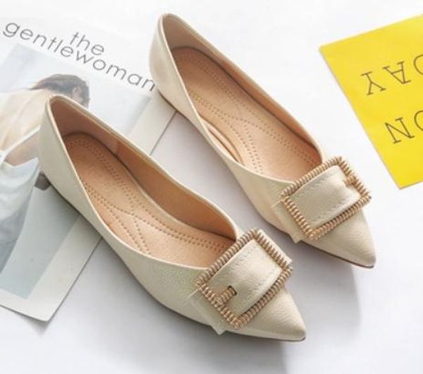 2019 women's shoes in spring and autumn with new style flat bottom pointed end @68, Black
2019 women's shoes in spring and autumn with new style flat bottom pointed end @68, Black