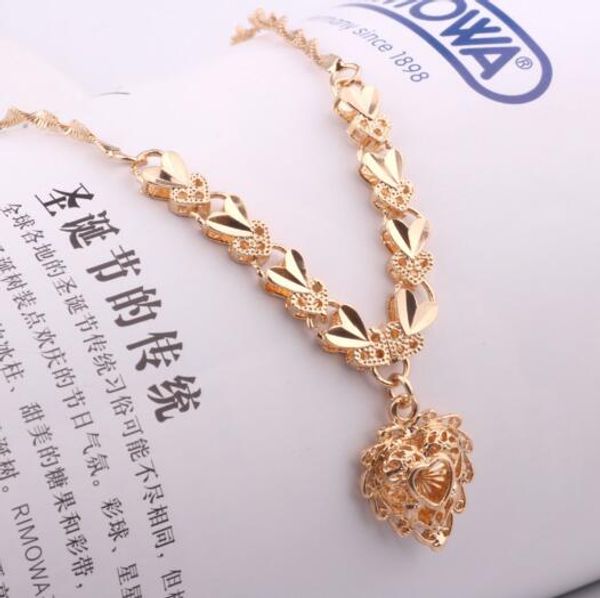 hollow heart flower pendant chain necklaces for women luxury wedding jewelry women romantic gift, Silver
hollow heart flower pendant chain necklaces for women luxury wedding jewelry women romantic gift, Silver