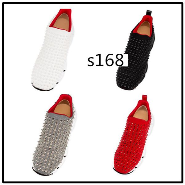 brand latest bottom sneakers sock donna flats with krystal spikes, red sole sneakers for men women on the go 8, Black
brand latest bottom sneakers sock donna flats with krystal spikes, red sole sneakers for men women on the go 8, Black
