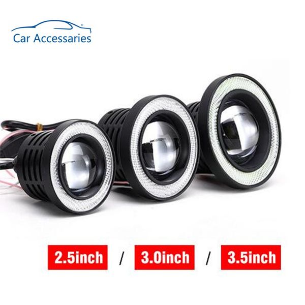 car 1 set 3.5 3.0 2.5 inch cob angel eyes fog lights led car headlight lamp drl universal daytime running light 89mm 76mm 64mm
car 1 set 3.5 3.0 2.5 inch cob angel eyes fog lights led car headlight lamp drl universal daytime running light 89mm 76mm 64mm