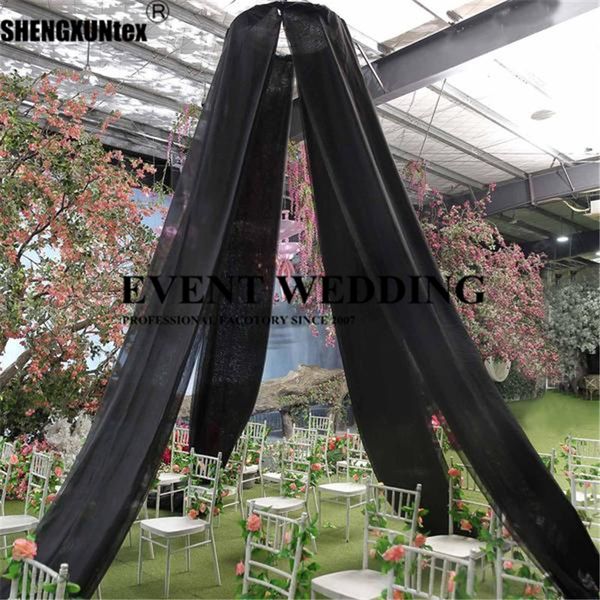 white ceiling drapery sheer curtain panel roof canopy decoration draping fabric with 4" pocket
white ceiling drapery sheer curtain panel roof canopy decoration draping fabric with 4" pocket