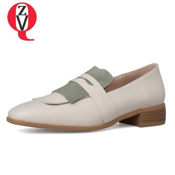 zvq women shoes 2019 spring new concise casual handmade genuine leather women pumps outside fringe mixed colors square toe shoes, Black;white
zvq women shoes 2019 spring new concise casual handmade genuine leather women pumps outside fringe mixed colors square toe shoes, Black;white