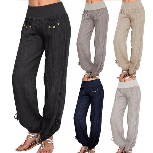 plus size women loose harem pants casual solid color pants casual high waist trousers for women pantalon femme, Black;white
plus size women loose harem pants casual solid color pants casual high waist trousers for women pantalon femme, Black;white
