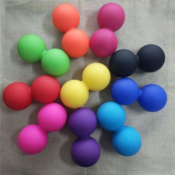portable size soft silicone yoga double massage ball fitness relax muscles therapy health products care peanut exercise ball
portable size soft silicone yoga double massage ball fitness relax muscles therapy health products care peanut exercise ball