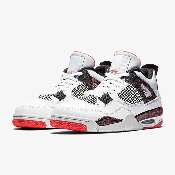 2020 4 4s retro flight nostalgia basketball shoes white black bright crimson pale citron designer shoes 308497-116 size 40-46 with box 
2020 4 4s retro flight nostalgia basketball shoes white black bright crimson pale citron designer shoes 308497-116 size 40-46 with box