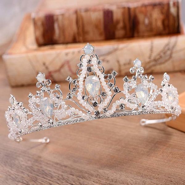 women luxury rhinestone crystal bead bridal crown and tiaras princess bride wedding diadem headpiece hair jewelry accessories jl, Golden;white
women luxury rhinestone crystal bead bridal crown and tiaras princess bride wedding diadem headpiece hair jewelry accessories jl, Golden;white