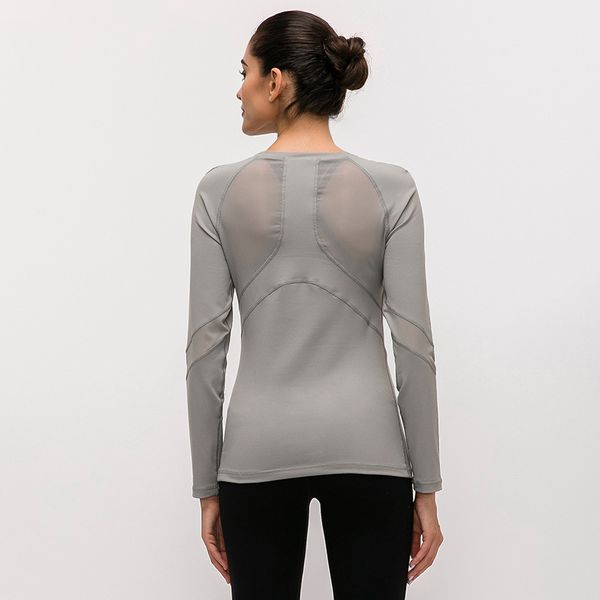 yoga outfits autumn and winter mesh elastic fit professional sports long sleeve t-shirt wear for women gym shirt, White;red
yoga outfits autumn and winter mesh elastic fit professional sports long sleeve t-shirt wear for women gym shirt, White;red