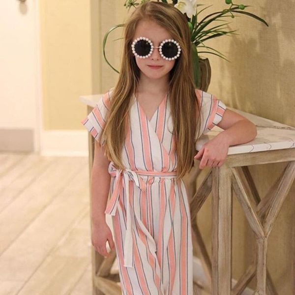 летний малыш новый ребенок малыш девушка комбинезон с коротким рукавом полосатый комбинезон комбинезон комплект одежды ropa de niña de veran, White 
летний малыш новый ребенок малыш девушка комбинезон с коротким рукавом полосатый комбинезон комбинезон комплект одежды ropa de niña de veran, White