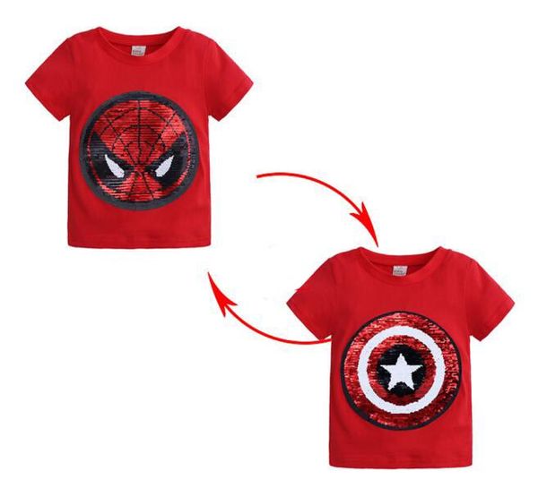 baby kids designer clothing t shirt round collar short sleeve paillette Change Color Design T shirt 1-8T
baby kids designer clothing t shirt round collar short sleeve paillette Change Color Design T shirt 1-8T