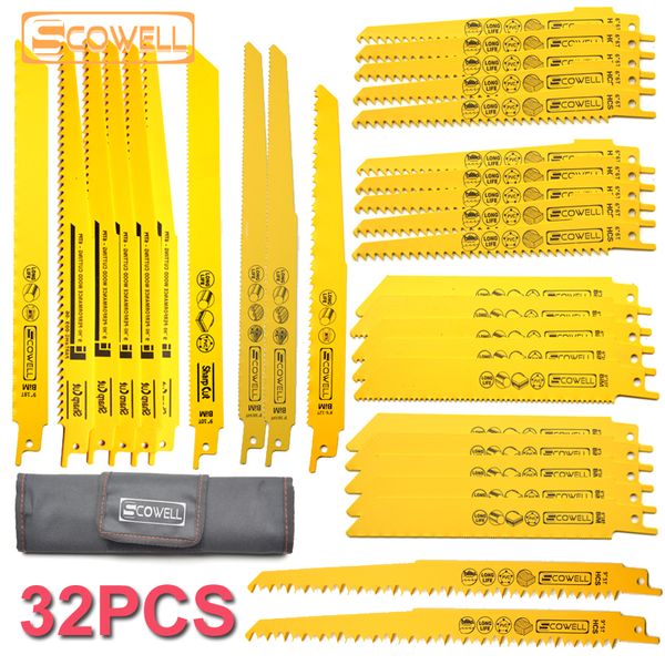 30% off 32pcs scowell saw blades for wood metal cutting saw blades reciprocating blade set power tool accessories sabre
30% off 32pcs scowell saw blades for wood metal cutting saw blades reciprocating blade set power tool accessories sabre