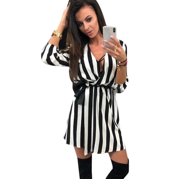 женщины summer sexy v-образным вырезом бинты bow платье новая мода черный белый полосатый свободный свободный пляж платья vestidos плюс разм, Black;gray
женщины summer sexy v-образным вырезом бинты bow платье новая мода черный белый полосатый свободный свободный пляж платья vestidos плюс разм, Black;gray