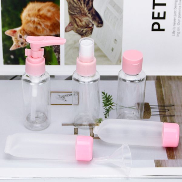 Convenient To Carry Small Plastic Spray Refillable Bottles Perfume Bottle Water Spray Bottle Perfume Cosmetic Containers