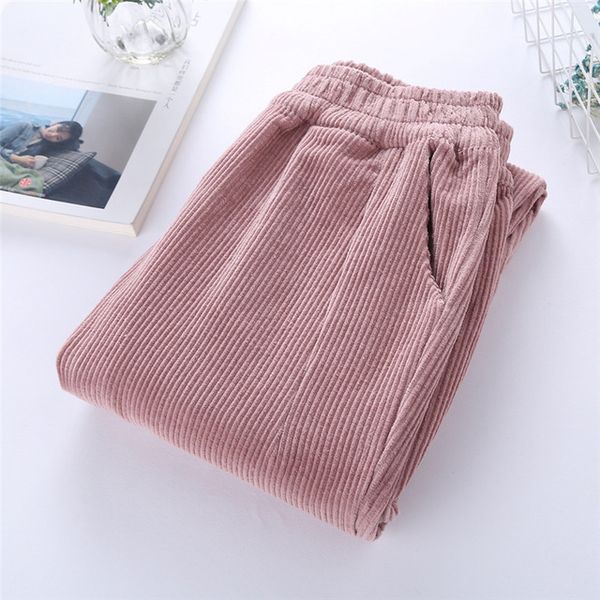 autumn corduroy pants pantalon mujer elastic waist harem pants plus size 3xl casual sweatpants trousers loose d05, Black
autumn corduroy pants pantalon mujer elastic waist harem pants plus size 3xl casual sweatpants trousers loose d05, Black