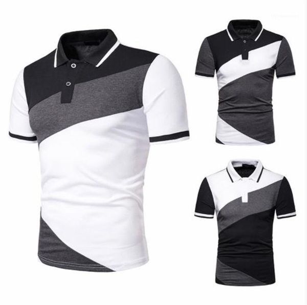 мужской tops casual mens тис свободного дизайнер mens polo отворот панели шея короткого рукав, White;black
мужской tops casual mens тис свободного дизайнер mens polo отворот панели шея короткого рукав, White;black