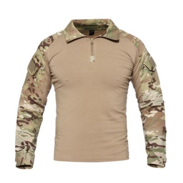 mens hoodies camouflage printed zipper patchwork tactical camouflage paintball long sleeve slim fit male shirts, Black
mens hoodies camouflage printed zipper patchwork tactical camouflage paintball long sleeve slim fit male shirts, Black