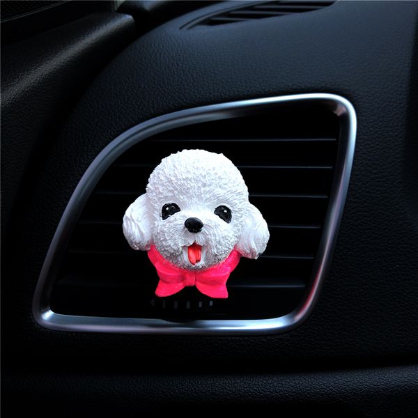 lovely teddy dog car perfume decoration beautiful white dog car air freshener teddy fragrance accessories
lovely teddy dog car perfume decoration beautiful white dog car air freshener teddy fragrance accessories