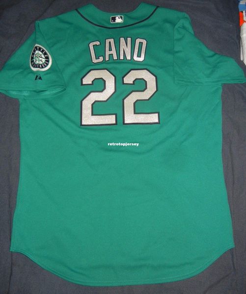 retro #22 robinson cano majestic seattle teal jersey hernandez mens stitched baseball jerseys, Black;blue
retro #22 robinson cano majestic seattle teal jersey hernandez mens stitched baseball jerseys, Black;blue