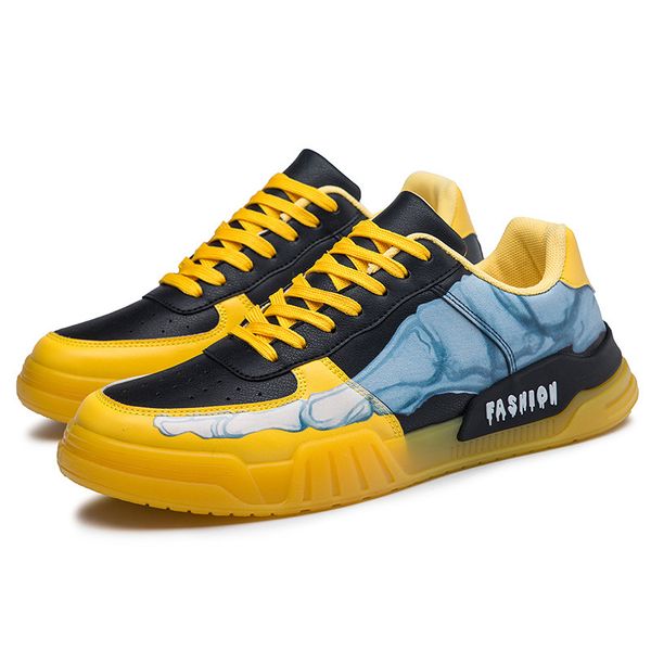 2020 new men casual shoes high sneakers men shoes platform sneakers quality men's masculinas, Black
2020 new men casual shoes high sneakers men shoes platform sneakers quality men's masculinas, Black
