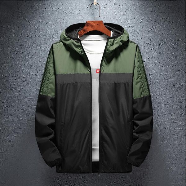 20new fashion men's outdoor jackets solid color windbreaker thin casual windbreaker stand collar hooded coats mens desiger jacket windc, Black;brown
20new fashion men's outdoor jackets solid color windbreaker thin casual windbreaker stand collar hooded coats mens desiger jacket windc, Black;brown