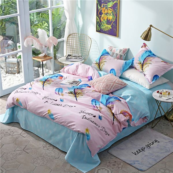 feathers printing bedding set 2pcs/3pcs soft duvet cover set 1 quilt cover+1/2 pillowcases(no sheet) twin full king
feathers printing bedding set 2pcs/3pcs soft duvet cover set 1 quilt cover+1/2 pillowcases(no sheet) twin full king
