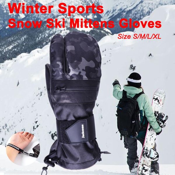 three-finger leather glove waterproof ski gloves outdoor sports gloves windproof waterproof warm thermo
three-finger leather glove waterproof ski gloves outdoor sports gloves windproof waterproof warm thermo