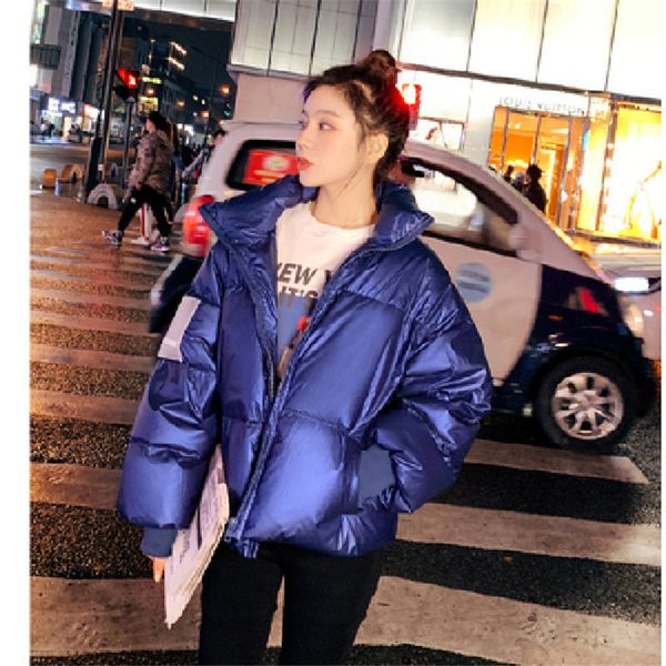 2019 new winter down cotton clothes women's short coat korean winter jackets girls parkas outerwear xa98, Black
2019 new winter down cotton clothes women's short coat korean winter jackets girls parkas outerwear xa98, Black