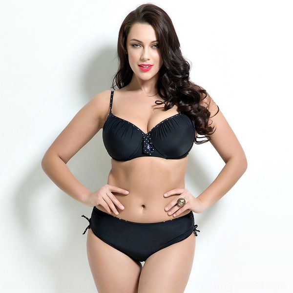 extra steel holder swimsuit bikini high waist pure color bikini women's swimsuit, White;black
extra steel holder swimsuit bikini high waist pure color bikini women's swimsuit, White;black