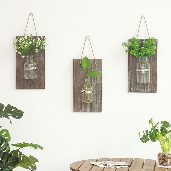 wood hydroponic board vase creative wall hanging household decoration living room wall green glass bottle balcony hanging vase
wood hydroponic board vase creative wall hanging household decoration living room wall green glass bottle balcony hanging vase