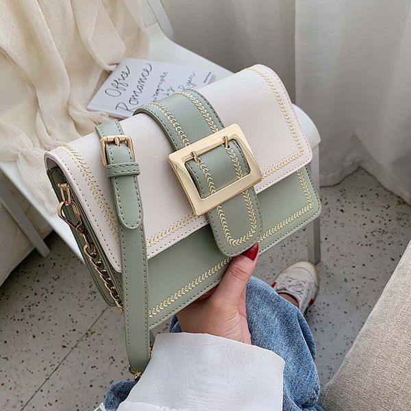 chic sequined chain women's messenger bags fashion contrast design crossbody bags for women pu leather square lady shoulder bag
chic sequined chain women's messenger bags fashion contrast design crossbody bags for women pu leather square lady shoulder bag