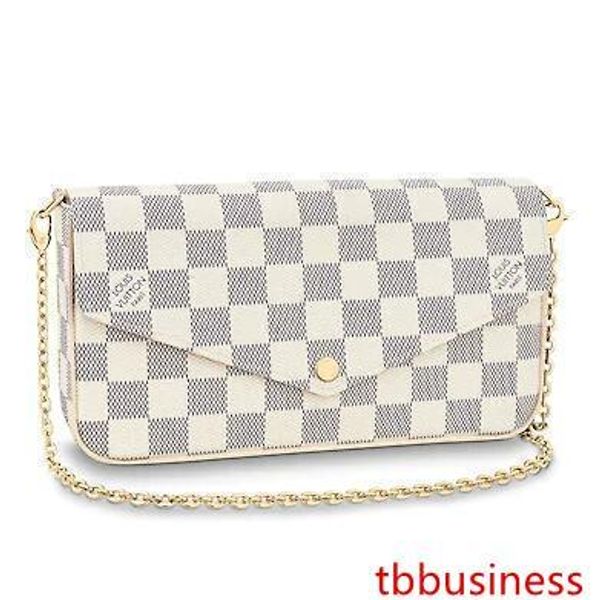 n63106 pochette felicie grid pattern белый настоящая икра овчина цепь лоскут сумка длинная цепь кошельки держатели ключей кошелек клатчи веч
n63106 pochette felicie grid pattern белый настоящая икра овчина цепь лоскут сумка длинная цепь кошельки держатели ключей кошелек клатчи веч