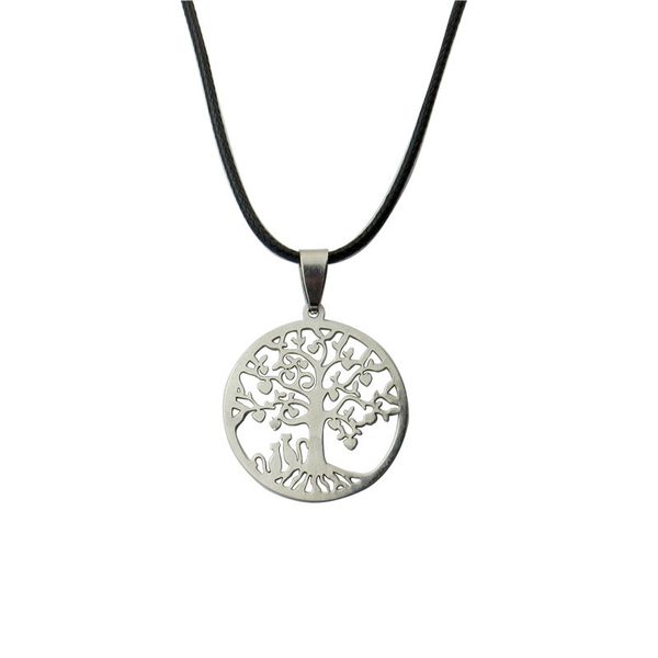 new stainless steel tree of life rope chain pendant necklaces for women men sweater necklace party fashion jewelry, Silver
new stainless steel tree of life rope chain pendant necklaces for women men sweater necklace party fashion jewelry, Silver