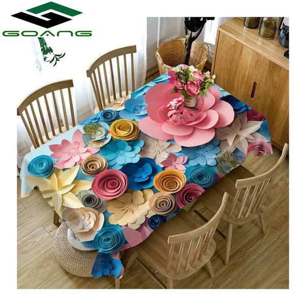 goang table cloth 3d colored flower pattern waterproof dustproof thicken rectangular and round tablecloth home textile
goang table cloth 3d colored flower pattern waterproof dustproof thicken rectangular and round tablecloth home textile