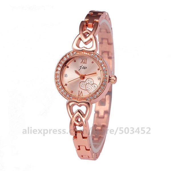 100pcs/lot jw 3480 double heart bracelet watch fashion lady thin belt wristwatch cute gift watch elegant girlfriend, Slivery;brown
100pcs/lot jw 3480 double heart bracelet watch fashion lady thin belt wristwatch cute gift watch elegant girlfriend, Slivery;brown