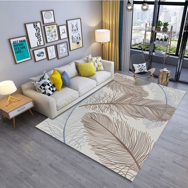 simple modern feather living room rugs bedroom carpet children's bedside model window mat floor 3d mat rainbow rug
simple modern feather living room rugs bedroom carpet children's bedside model window mat floor 3d mat rainbow rug