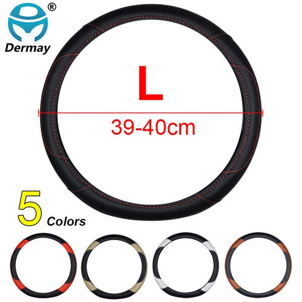 dermay 40cm steering wheel cover pu leather fit outer diam 39-40cm for 520/523/525/528/530/535/540/730/740/750/760li etc
dermay 40cm steering wheel cover pu leather fit outer diam 39-40cm for 520/523/525/528/530/535/540/730/740/750/760li etc
