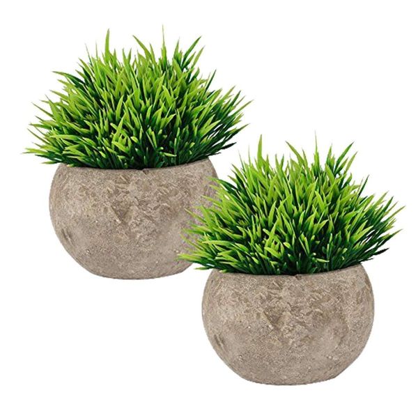 fake plant for bathroom/home decor, small artificial faux greenery for house decorations (potted plants
fake plant for bathroom/home decor, small artificial faux greenery for house decorations (potted plants