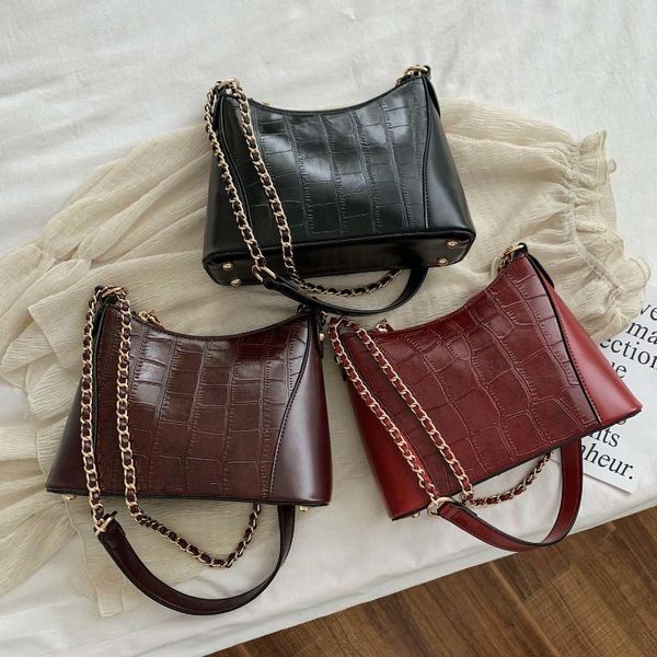 chain shoulder messenger bag 2020 stone pattern pu leather crossbody bags for women lady small handbags and purses
chain shoulder messenger bag 2020 stone pattern pu leather crossbody bags for women lady small handbags and purses
