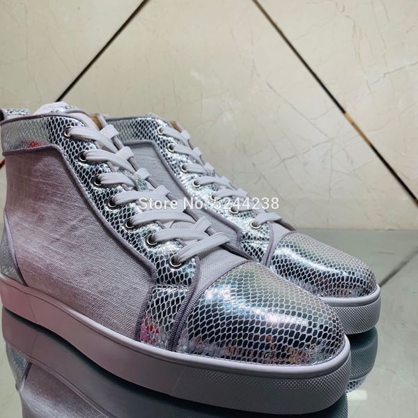high handmade silver cloth leather no rivets fashion party prom men loafers red bottom runner shoes leather casual loafers, Black
high handmade silver cloth leather no rivets fashion party prom men loafers red bottom runner shoes leather casual loafers, Black
