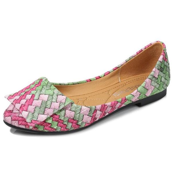 new women shoes slip on flat pointed toe single shoes casual plaid boat female shallow ladies spring footwears ll235, Black
new women shoes slip on flat pointed toe single shoes casual plaid boat female shallow ladies spring footwears ll235, Black