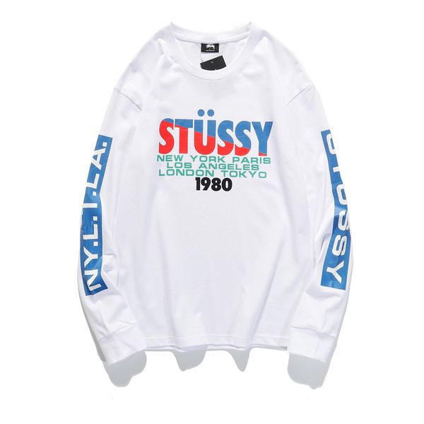 spring mens designer hoodies stussys tide brand fashion high end sweatshirt arms letter print round neck long sleeve thin casual pullover, White;black
spring mens designer hoodies stussys tide brand fashion high end sweatshirt arms letter print round neck long sleeve thin casual pullover, White;black
