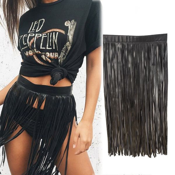 women long tassel belt female boho black designer leather fringe belt ladies punk girdle skirt style high waist belts 600, Black;brown
women long tassel belt female boho black designer leather fringe belt ladies punk girdle skirt style high waist belts 600, Black;brown