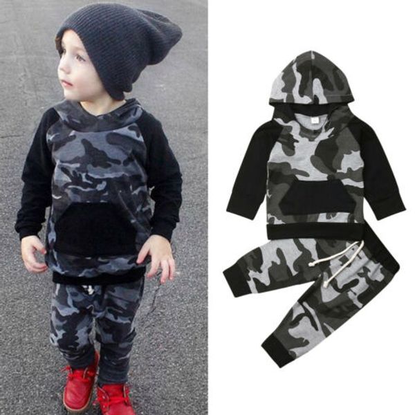 toddler boy clothes 2019 autumn infant baby boys clothes camouflage hooded +pants 2pcs outfits set, White
toddler boy clothes 2019 autumn infant baby boys clothes camouflage hooded +pants 2pcs outfits set, White