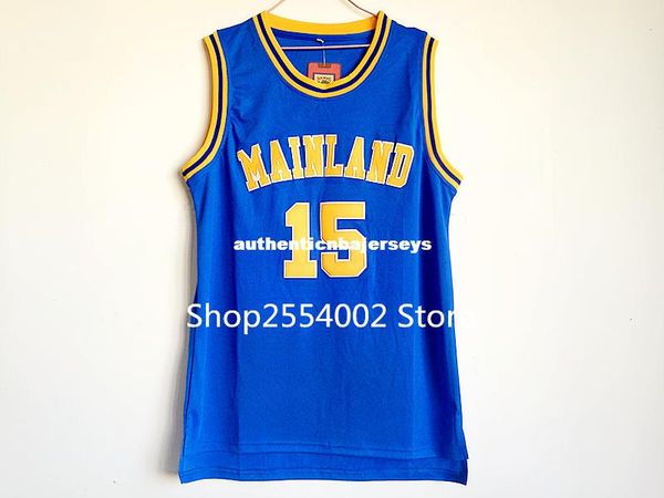 retro #15 vince carter mainland high school basketball jersey xs-xxl vest jerseys, Black;blue
retro #15 vince carter mainland high school basketball jersey xs-xxl vest jerseys, Black;blue