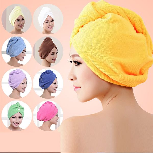 womens girls lady's bathroom quick drying hair towel thicker microfiber bath towel hair dry hat cap turban head wrap salon
womens girls lady's bathroom quick drying hair towel thicker microfiber bath towel hair dry hat cap turban head wrap salon